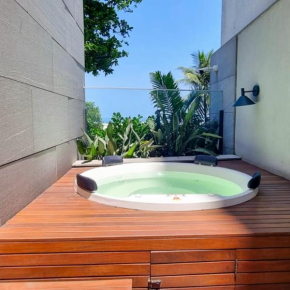 Frente mar, terraço com Jacuzzi exclusiva